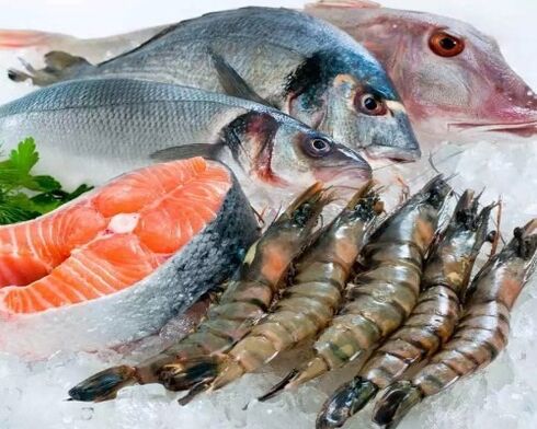 seafood para sa potency
