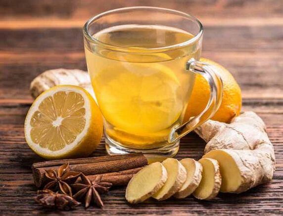 Tsaa na may luya, lemon, kanela at cloves para sa pangmatagalang mga erection