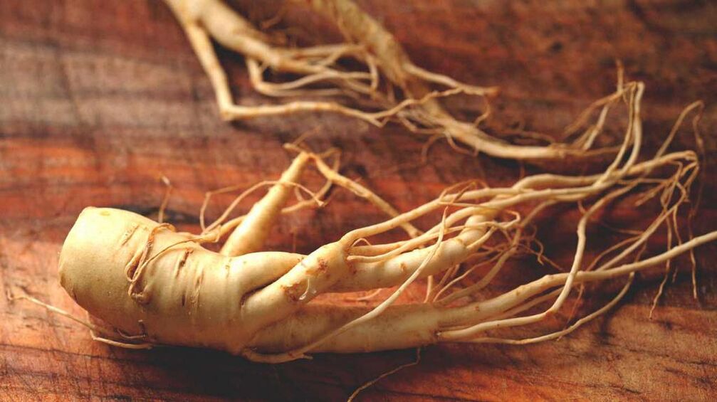 ginseng root upang madagdagan ang potency
